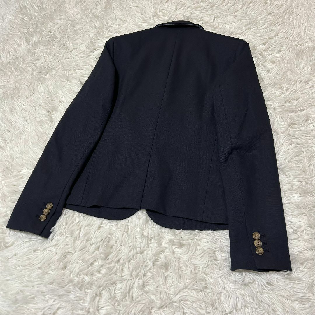 GAP(ギャップ)の【超美品】ギャップ テーラードジャケット S ネイビー ✓4370 レディースのジャケット/アウター(テーラードジャケット)の商品写真