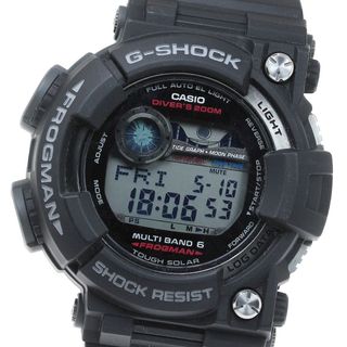 カシオ(CASIO)のカシオ CASIO GWF-1000-1JF Gショック フロッグマン ソーラー電波 メンズ 良品 _817967(腕時計(デジタル))