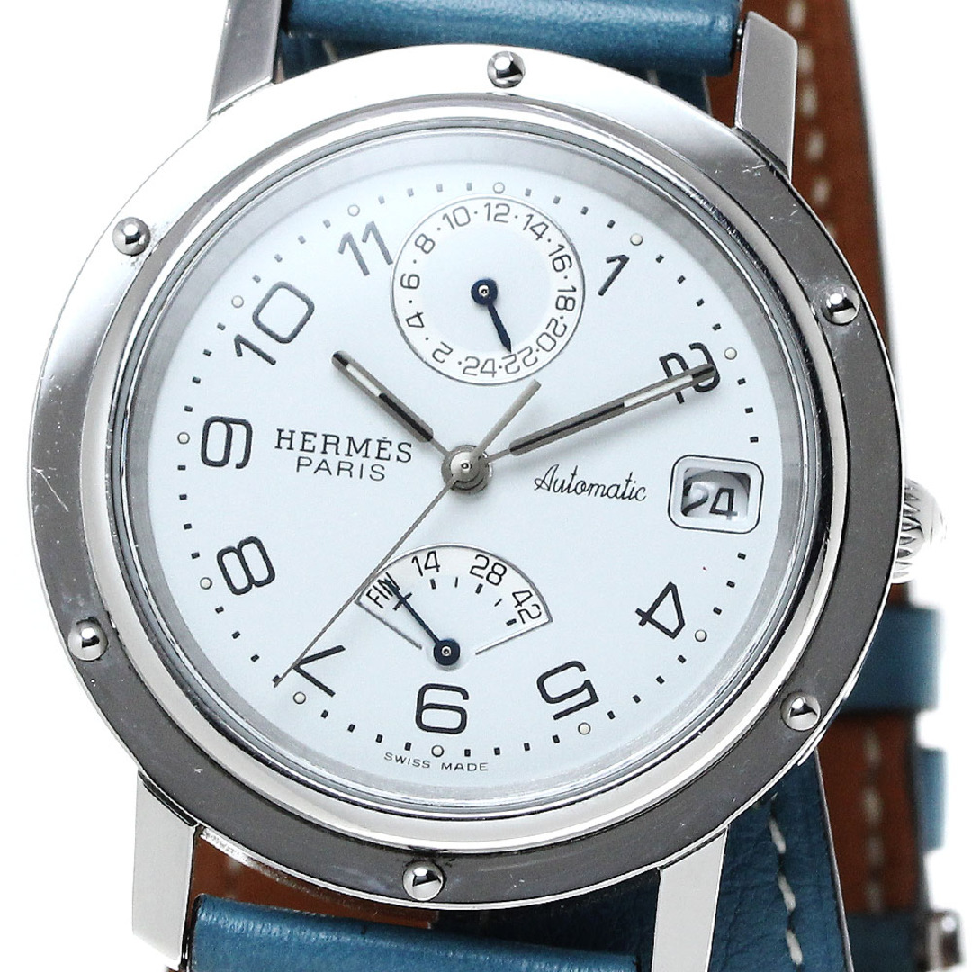 Hermes(エルメス)のエルメス HERMES CL5.710 クリッパー パワーリザーブ ドゥブルトゥール 自動巻き メンズ 良品 _815386 メンズの時計(腕時計(アナログ))の商品写真