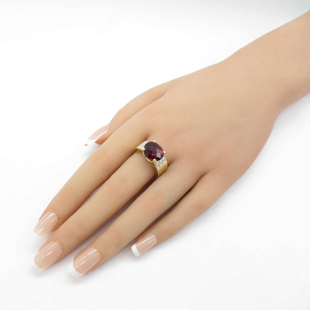 TASAKI(タサキ)のタサキ ガーネット ダイヤ リング リング・指輪 レディースのアクセサリー(リング(指輪))の商品写真
