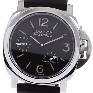 パネライ(PANERAI)のパネライ PANERAI PAM00795 ルミノール 8デイズ パワーリザーブ アッチャイオ 手巻き メンズ 良品 保証書付き_816763(腕時計(アナログ))