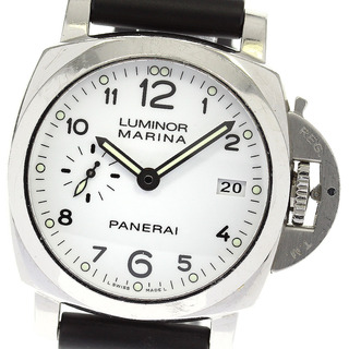 パネライ(PANERAI)のパネライ PANERAI PAM00523 ルミノールマリーナ 1950 3デイズ デイト 自動巻き メンズ 箱・保証書付き_813533(腕時計(アナログ))
