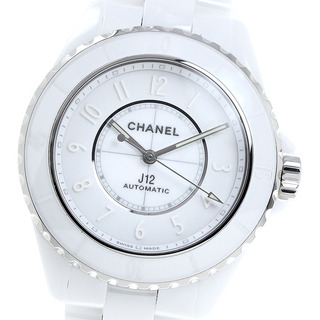 シャネル(CHANEL)のシャネル CHANEL H6186 J12 ファントム キャリバー12.1 38MM 自動巻き メンズ 美品 _817463(腕時計(アナログ))