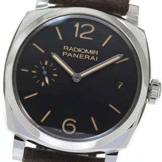 パネライ(PANERAI)のパネライ PANERAI PAM00514 ラジオミール 1940 3デイズ デイト 手巻き メンズ 美品 _816465(腕時計(アナログ))