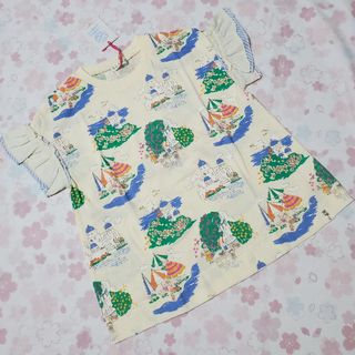 KP - KP☆mimiちゃんリゾート柄Tシャツ