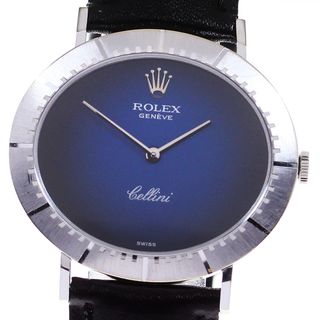 ロレックス(ROLEX)のロレックス ROLEX 4083 チェリーニ K18WG Cal.1601 手巻き メンズ _815443(腕時計(アナログ))