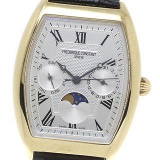 訳あり フレデリック・コンスタント FREDERIQUE CONSTANT FC260X4T5/6 クラシック アールデコ デイデイト ムーンフェイズ クォーツ _813084