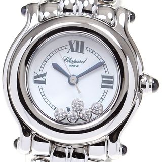 ショパール Chopard 27/8250-23 ハッピースポーツ 5Pダイヤ クォーツ レディース 良品 _817015