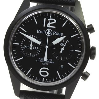 ベルアンドロス(Bell & Ross)のベル＆ロス Bell＆Ross BR126-94-SC ヴィンテージ ヘリテージ クロノグラフ 自動巻き メンズ 良品 保証書付き_816431(腕時計(アナログ))