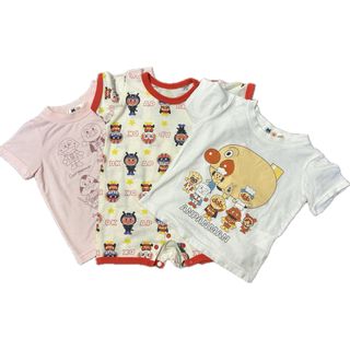 アンパンマン(アンパンマン)のアンパンマン　半袖　Tシャツ　ロンパース　80cm(Ｔシャツ)