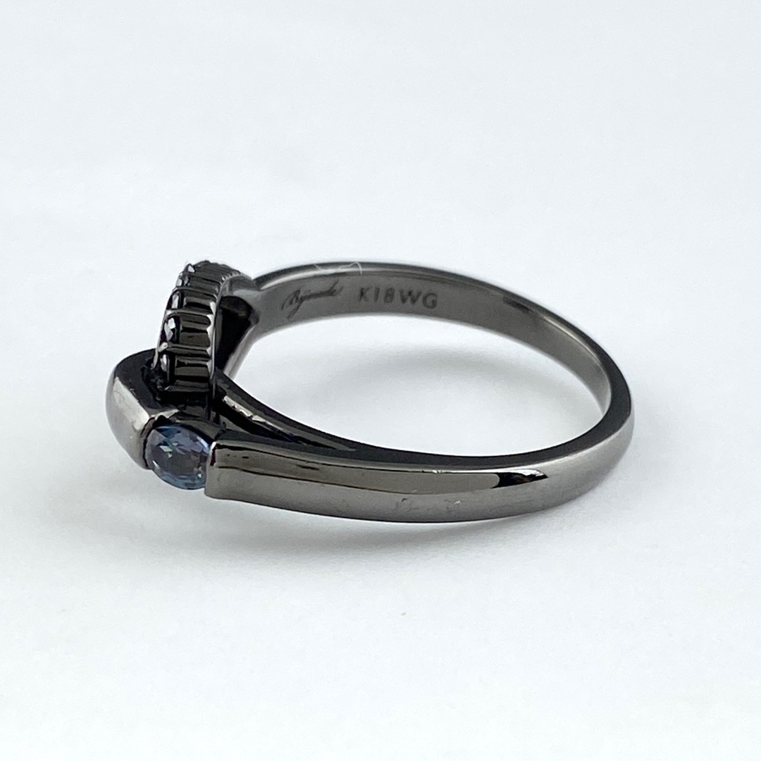 Bijoude アレキサンドライト デザインリング 11.5号 K18 【中古】 レディースのアクセサリー(リング(指輪))の商品写真