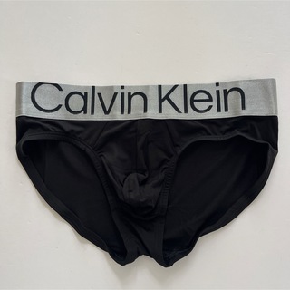 Calvin Klein - カルバンクライン　メンズビキニ　M(S) ブラック　ナイロンストレッチ　男性下着