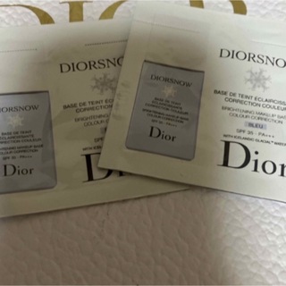 ディオール　Dior スノー　メイクアップベース　1ml×2(化粧下地)
