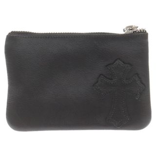 クロムハーツ(Chrome Hearts)のCHROME HEARTS クロムハーツ ZPR CHNG PURSE チェンジパース クロスパッチダガージップコインケース ブラック(コインケース/小銭入れ)