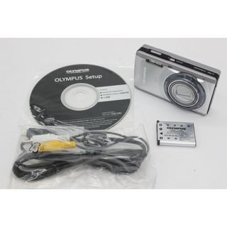 【返品保証】 オリンパス Olympus μ-7050 7x Wide バッテリー付き コンパクトデジタルカメラ  v475(コンパクトデジタルカメラ)