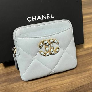 CHANEL - ⭐️美品 32番台⭐️シャネル CHANEL19 ディズヌフ 財布 コインケース