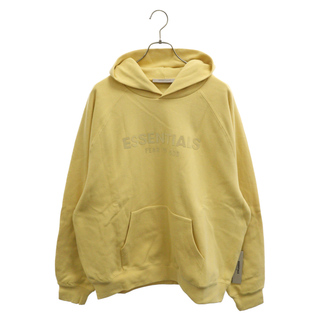 FOG Essentials エフオージー エッセンシャルズ Waffle Raglan Hoodie ワッフル ラグラン フーディー プルオーバーパーカー イエロー(パーカー)