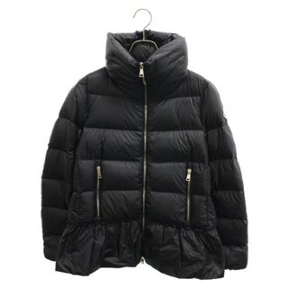 モンクレール(MONCLER)のMONCLER モンクレール ANET ZIP UP DOWN JACKET アネット ジップアップ ダウンジャケット A20934638449 ブラック レディース(ダウンジャケット)