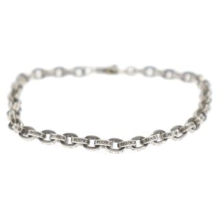 クロムハーツ(Chrome Hearts)のCHROME HEARTS クロムハーツ PAPER CHAIN ペーパーチェーン シルバーブレスレット 7inch(ブレスレット)