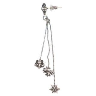 クロムハーツ(Chrome Hearts)のCHROME HEARTS クロムハーツ JOJO PST PLS BS STAR L ジョジョ クロス BSフレア スター ピアス シルバー 左用(ピアス(片耳用))