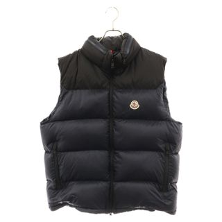 モンクレール(MONCLER)のMONCLER モンクレール 22AW OPHRYS GILET ジップアップ ダウンベスト ネイビー H20911A00160 5967G(ダウンベスト)