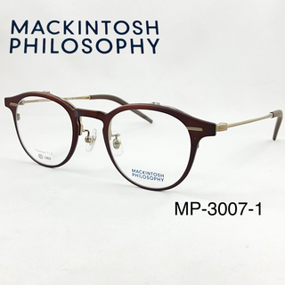 マッキントッシュフィロソフィー(MACKINTOSH PHILOSOPHY)の跳ね上げメガネMACKINTOSH MP-3007-1 度付きレンズセット(サングラス/メガネ)