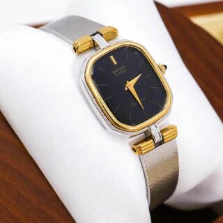 セイコー(SEIKO)の◆美品 稼働 SEIKO 腕時計 ブレスレット レディース 新品電池 f(腕時計)