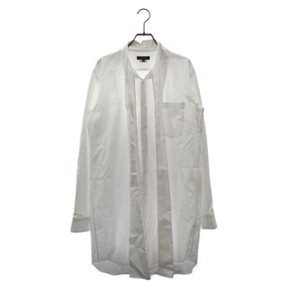 コムデギャルソンオムプリュス(COMME des GARCONS HOMME PLUS)のCOMME des GARCONS HOMME PLUS コムデギャルソンオムプリュス 21AW ボウタイカラー ロングスリーブ 長袖シャツ ホワイト PH-B014(シャツ)