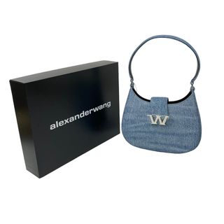 アレキサンダーワン(Alexander Wang)の新品未使用 Alexander Wang アレキサンダーワン ワンショルダーバッグ 202223R02T ライトブルー ウォッシュドデニム 中古 63821(ハンドバッグ)