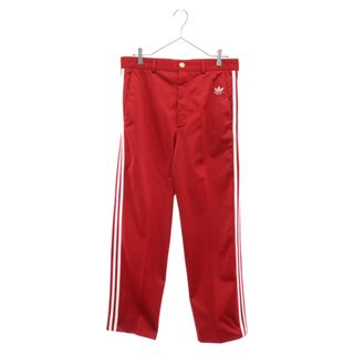 Gucci - GUCCI グッチ 22AW ×アディダス ADIDAS GGトレフォイル ジャカードパンツ サイドライン レッド/ホワイト 710399ZAKQU