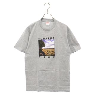 シュプリーム(Supreme)のSUPREME シュプリーム 20SS Time Tee フォトプリント半袖Tシャツ グレー(Tシャツ/カットソー(半袖/袖なし))