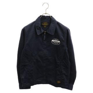 ネイバーフッド(NEIGHBORHOOD)のNEIGHBORHOOD ネイバーフッド 15AW KENDALL WORK/C-JKT オーバルロゴプリントフップアップワークジャケット ネイビー 152ARNH-JKM01(フライトジャケット)