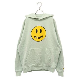 ドリューハウス(drew house)のdrew house ドリューハウス mascot hoodie スマイルロゴプリントプルオーバースウェットパーカー ブルー(パーカー)