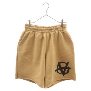 VETEMENTS ヴェトモン Anarchy logo shorts Caramel UE63SP261C アナーキーロゴ ショーツ ハーフパンツ スウェット キャラメル ベージュ(ショートパンツ)