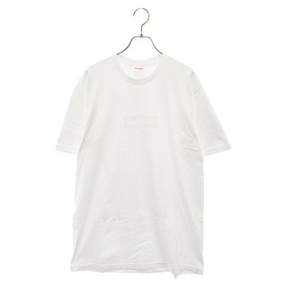 シュプリーム(Supreme)のSUPREME シュプリーム 23SS Tonal Box Tee トーナル ボックスロゴ 半袖Tシャツ カットソー ホワイト(Tシャツ/カットソー(半袖/袖なし))