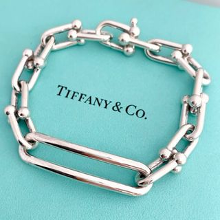 ティファニー(Tiffany & Co.)のティファニー 新品仕上げ ハードウェア リンク シルバー ブレスレット dg3(ブレスレット/バングル)