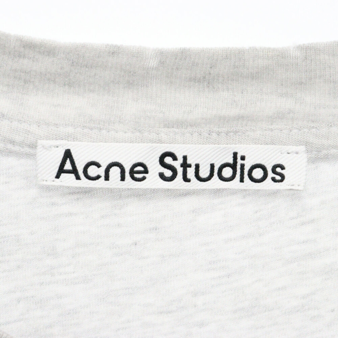 Acne Studios(アクネストゥディオズ)のAcne Studios アクネ ストゥディオズ 1996 ダメージ加工オーバーサイズ半袖Tシャツ グレー FN-UX-TSHI000017 メンズのトップス(Tシャツ/カットソー(半袖/袖なし))の商品写真