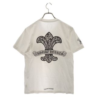 クロムハーツ(Chrome Hearts)のCHROME HEARTS クロムハーツ CH T-SHRT バックBSフレア プリント半袖Tシャツ ホワイト(Tシャツ/カットソー(半袖/袖なし))