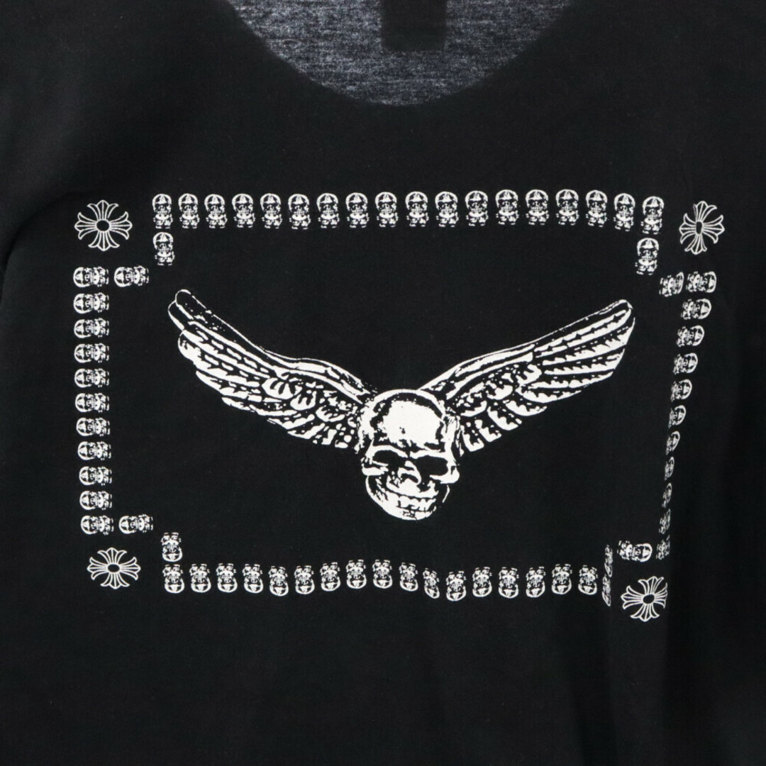 Chrome Hearts(クロムハーツ)のCHROME HEARTS クロムハーツ FOTI S/S TEE フォティ マハリア ロゴプリント半袖Tシャツ ブラック メンズのトップス(Tシャツ/カットソー(半袖/袖なし))の商品写真