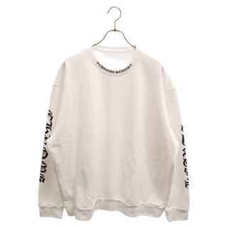 クロムハーツ(Chrome Hearts)のCHROME HEARTS クロムハーツ SWTSHRT PLVR ネックロゴプリントクルーネックスウェットトレーナー(スウェット)