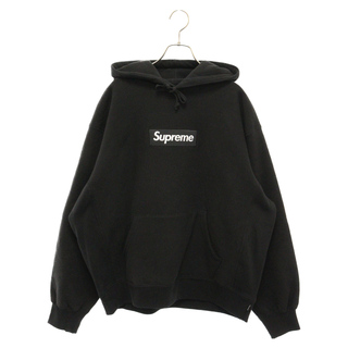 シュプリーム(Supreme)のSUPREME シュプリーム 23AW Box Logo Hooded Sweatshirt Ash grey ボックスロゴ プルオーバーパーカー フーディー ブラック(パーカー)