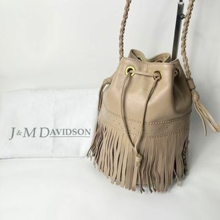 ジェイアンドエムデヴィッドソン(J&M DAVIDSON)の【美品・保存袋付】ジェイアンドエムデヴィッドソン　カーニバルL　ショルダーバッグ(ショルダーバッグ)