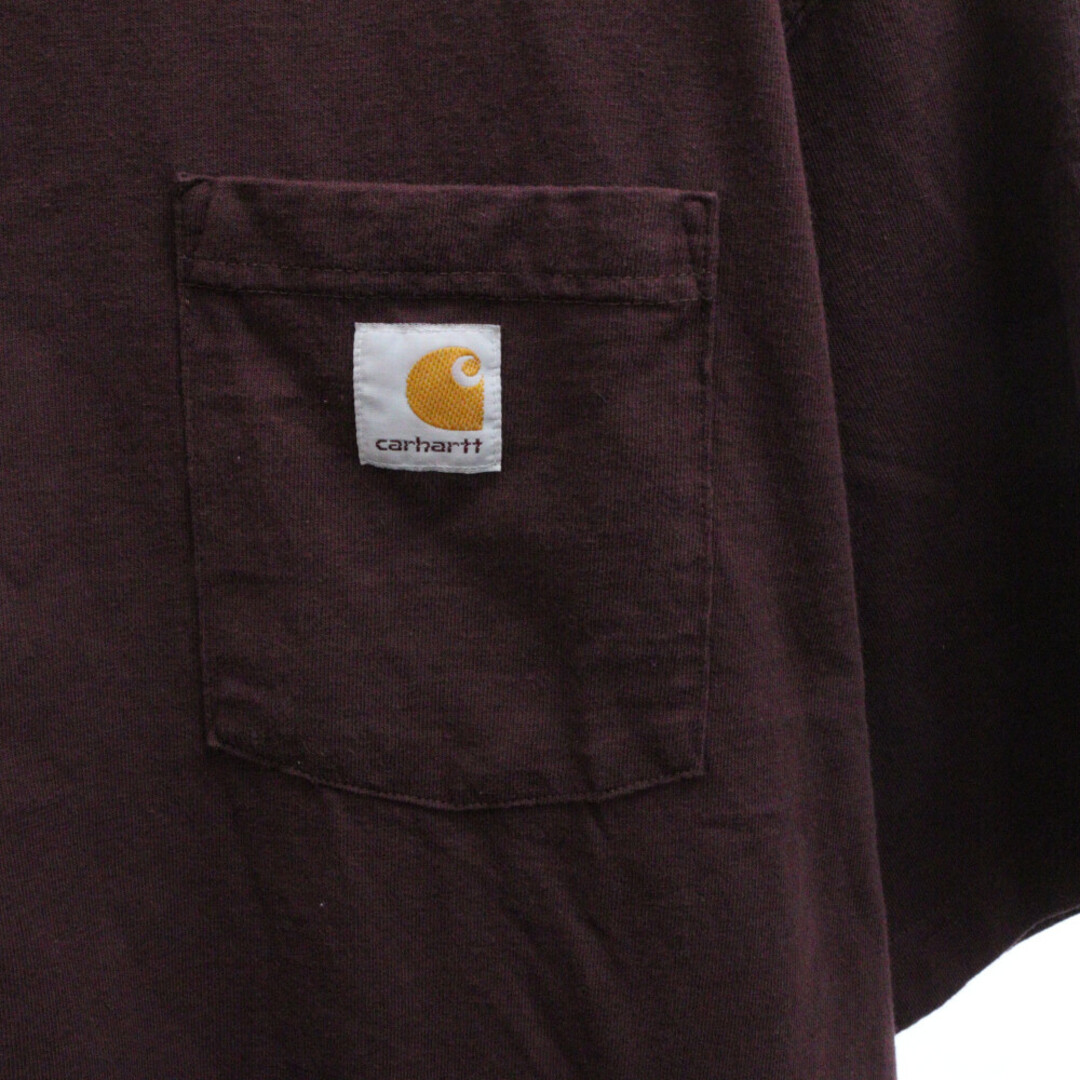carhartt(カーハート)のCARHARTT カーハート Loose Fit Heavyweight Short-Sleeve Pocket T-Shirt ルーズフィット ヘビーウェイト ポケット半袖Tシャツ カットソー レッド メンズのトップス(Tシャツ/カットソー(半袖/袖なし))の商品写真