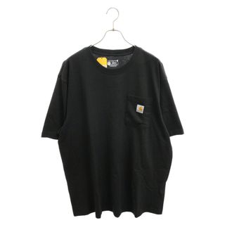 カーハート(carhartt)のCARHARTT カーハート Loose Fit Heavyweight Short-Sleeve Pocket T-Shirt ルーズフィット ヘビーウェイト ポケット半袖Tシャツ ブラック(Tシャツ/カットソー(半袖/袖なし))