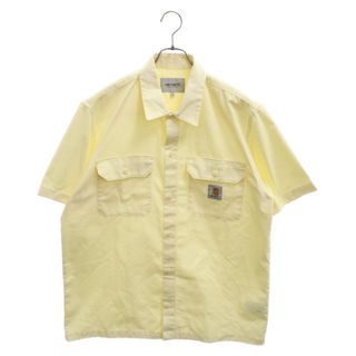 carhartt - CARHARTT カーハート S/S MASTER SHIRT マスターフロントダブルポケット 半袖ワークシャツ イエロー