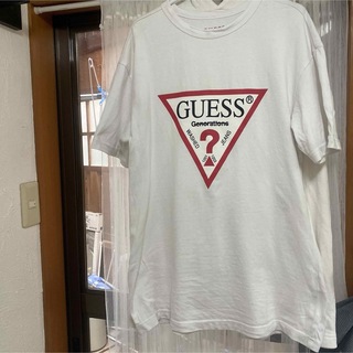 ゲス(GUESS)のGUESS GENERATIONS Tシャツ S 白(Tシャツ/カットソー(半袖/袖なし))