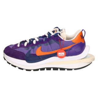 ナイキ(NIKE)のNIKE ナイキ ×sacai VAPOR WAFFLE DARK IRIS DD1875-500 サカイ ヴェイパーワッフル ローカットスニーカー パープル/オレンジ US9(スニーカー)