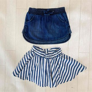 オールドネイビー(Old Navy)のサイズ80 女の子　スカート　オールドネイビー(スカート)