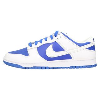 ナイキ(NIKE)のNIKE ナイキ DUNK LOW RETRO Racer Blue and White ダンク ローカットスニーカー ブルー/ホワイト US10.5/28.5cm DD1391-401(スニーカー)