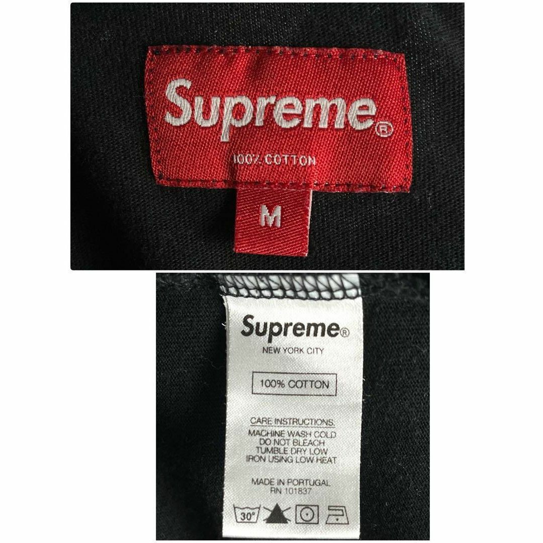 Supreme(シュプリーム)の【希少デザイン】シュプリーム☆立体センター刺繍ロゴ入り半袖Tシャツ　即完売 メンズのトップス(Tシャツ/カットソー(半袖/袖なし))の商品写真